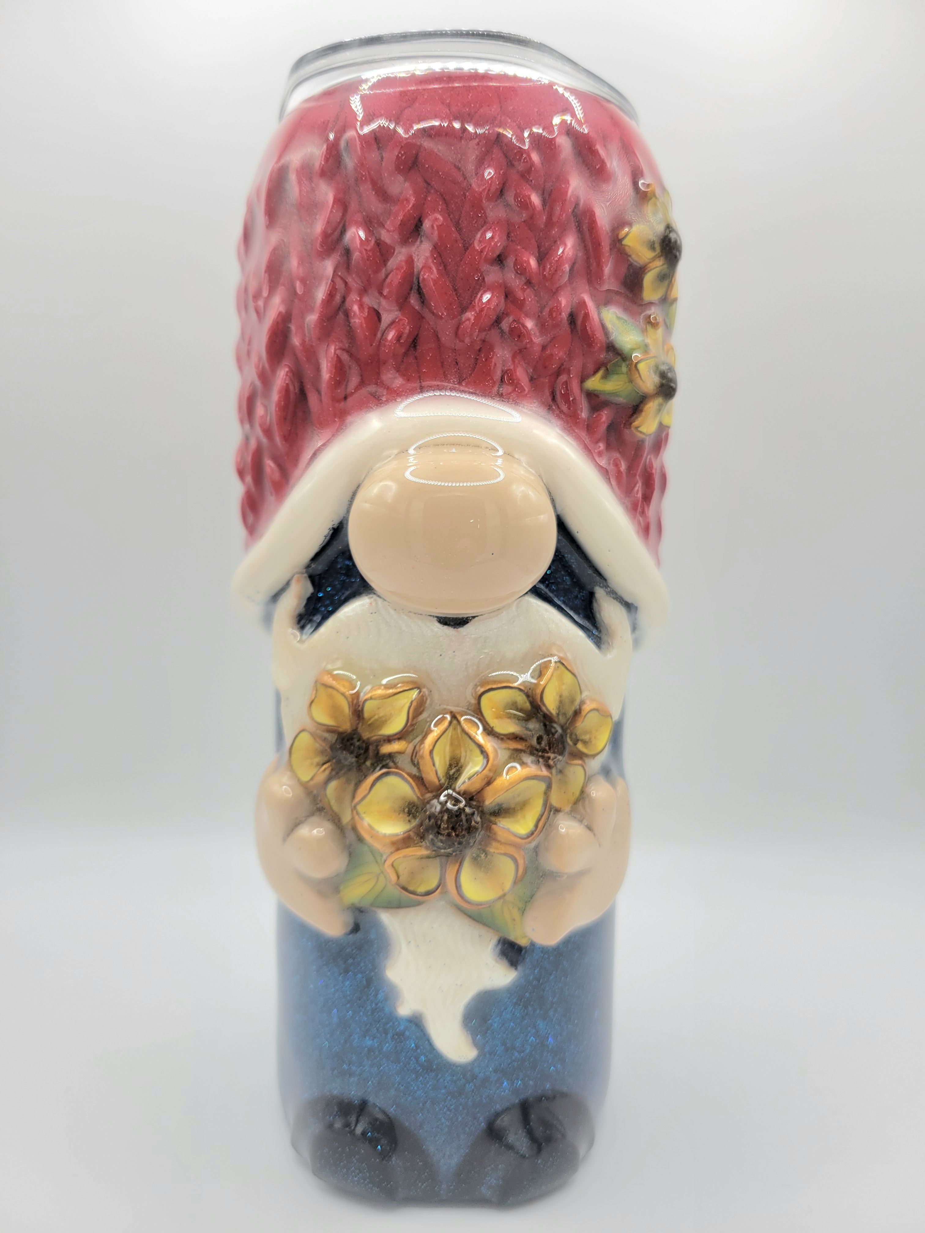 GNOME TUMBLER - CUSTOMIZABLE – Wendy's Twisted Resin